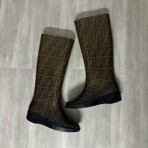 Fendi rain boots